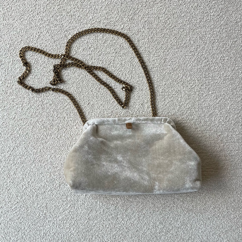 Marian Paquette Liette Velvet Clutch Purse
